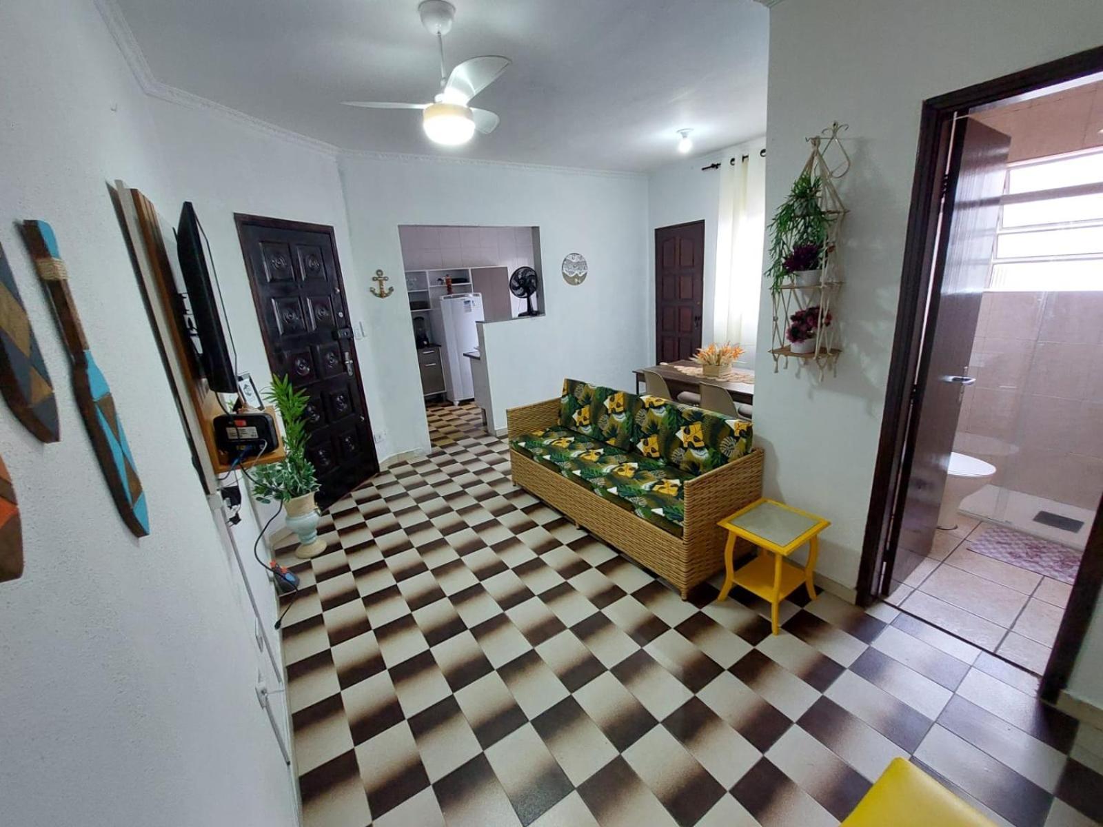 Apartamento No Centro Mongagua Bagian luar foto